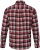 JP1880 Shirt Flannel Checked Long Sleeve Red TALL - FÉRFIRUHÁZAT MT-6XLT - TALL-méretek