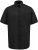 D555 Lucas Folttaszító Vasalásmentes Rugalmas Rövid Ujjú Ing Fekete - Ingek - Ingek 2XL-10XL