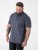 D555 Melrose Navy Icon AOP Button Down Collar Short Sleeve Navy - Rövid-ujjú ingek - Férfi rövid ujjú ingek