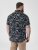D555 Rick Geometric Print Short Sleeve Shirt Navy - Ingek - Ingek 2XL-10XL