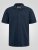 D555 Connor Stretch Cuban Collar Resort Short Sleeve Shirt Navy - Ingek - Ingek 2XL-10XL