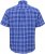 North Latitude 51145 Checked Short Sleeve Shirt Cobolt Blue - Rövid-ujjú ingek - Férfi rövid ujjú ingek