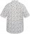 North Latitude 61111 Mintás Len Rövid Ujjú Ing Fehér - Ingek - Ingek 2XL-10XL