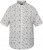 North Latitude 61111 Mintás Len Rövid Ujjú Ing Fehér - Ingek - Ingek 2XL-10XL