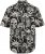 JP1880 Skull Pattern Jersey Short Sleeve Shirt Black - Ingek - Ingek 2XL-10XL