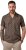 JP1880 Boxy Cuba Short Sleeve Shirt Brown - Ingek - Ingek 2XL-10XL