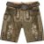JP1880 Shorts Goat Suede with Belt Buckle Traditional Moss Green - Alkalmi ruházat - Ünnepi ruházat – Ünnepelj stílusosan és kényelmesen