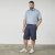 North Latitude Cool Effect Comfort Fit Shorts Blue - Rövidnadrág - Nagyméretű Rövidnadrág W40-W60