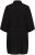 Kaffe Curve Mille Short Shirt Dress Black Deep - Mini ruhák - 