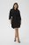 Kaffe Curve Mille Short Shirt Dress Black Deep - Mini ruhák - 