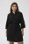 Kaffe Curve Mille Short Shirt Dress Black Deep - Mini ruhák - 
