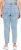 Ulla Popken Tile Laser Print Stretch Fit Jeans Light Light Blue Denim - Női Farmer & Nadrágok Nagy Méretekben – Plus Size - 