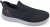 D555 Huddersfield Kingsize Hands Free Slip On with Knitted Top Shoes Black - Sportcipők - 