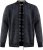 D555 Dereham 2 Knitted Sweater with Zipper Charcoal TALL - TALL pulóverek - 