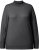 Ulla Popken Long Sleeves Mock Turtleneck Sweater Charcoal Grey Melange - Bluzy & bluzy z kapturem - 