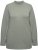 Ulla Popken Long Sleeves Mock Turtleneck Sweater Grey - Bluzy & bluzy z kapturem - 