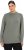 Ulla Popken Long Sleeves Mock Turtleneck Sweater Grey - Bluzy & bluzy z kapturem - 