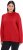 Ulla Popken Long Sleeves Mock Turtleneck Sweater Salsa Red - Bluzy & bluzy z kapturem - 