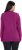 Ulla Popken Long Sleeves Mock Turtleneck Sweater Berry - Bluzy & bluzy z kapturem - 