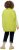 Ulla Popken Oversized Knit Sweater Vest Lime Green - Bluzy & bluzy z kapturem - 