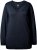 Ulla Popken Soft Fine Knit Pullover V-Neck Sweatshirt Marine - Bluzy & bluzy z kapturem - 