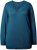 Ulla Popken Soft Fine Knit Pullover V-Neck Sweatshirt Teal - Bluzy & bluzy z kapturem - 