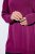 Ulla Popken Soft Fine Knit Pullover V-Neck Sweatshirt Dark Lilac - Bluzy & bluzy z kapturem - Kényelmes pulóverek és kapucnisok