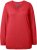 Ulla Popken Casual V-Neck Long Sleeve Sweater Salsa - Bluzy & bluzy z kapturem - 