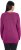 Ulla Popken Casual V-Neck Long Sleeve Sweater Berry - Bluzy & bluzy z kapturem - 