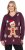 Ulla Popken Gingerbread Man Christmas Sweater Dark Wine Red - Bluzy & bluzy z kapturem - 