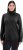 Ulla Popken Turtleneck Ribbed Trim Long Sleeve Sweater Black - Bluzy & bluzy z kapturem - 