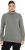 Ulla Popken Turtleneck Ribbed Trim Long Sleeve Sweater Grey - Bluzy & bluzy z kapturem - 