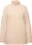 Ulla Popken Turtleneck Ribbed Trim Long Sleeve Sweater Nature Melange - Bluzy & bluzy z kapturem - 