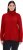 Ulla Popken Turtleneck Ribbed Trim Long Sleeve Sweater Salsa Red - Bluzy & bluzy z kapturem - 