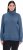 Ulla Popken Turtleneck Ribbed Trim Long Sleeve Sweater Atlantic Blue - Bluzy & bluzy z kapturem - 