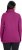 Ulla Popken Turtleneck Ribbed Trim Long Sleeve Sweater Berry - Bluzy & bluzy z kapturem - 