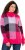 Ulla Popken Grand Check Long Sleeve Sweater Red Pink - Bluzy & bluzy z kapturem - 