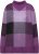 Ulla Popken Grand Check Long Sleeve Sweater Violet - Bluzy & bluzy z kapturem - 