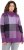 Ulla Popken Grand Check Long Sleeve Sweater Violet - Bluzy & bluzy z kapturem - 