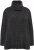 Ulla Popken Soft Textured Chenille Oversized Fit Sweater Graphite Grey - Bluzy & bluzy z kapturem - 