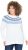 Ulla Popken Norwegian-Inspired Long Sleeve Knit Sweater Snow White - Bluzy & bluzy z kapturem - 