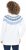 Ulla Popken Norwegian-Inspired Long Sleeve Knit Sweater Snow White - Bluzy & bluzy z kapturem - 