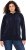 Ulla Popken Chenille Knit Hoodie Navy - Bluzy & bluzy z kapturem - 
