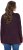 Ulla Popken Contrast Trim Long Sleeve Sweater Dark Ruby - Bluzy & bluzy z kapturem - 