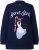 Ulla Popken Whimsical Holiday Sweater Navy - Bluzy & bluzy z kapturem - 