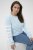 Kaffe Curve Mila Sweatshirt Nantucket Breeze Blue - Melegítőfelsők - 