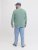 Jack & Jones Brandon Sweatshirt Turquoise - Pulóverek & kapucnis pulóverek - Pulóverek & Kapucnis pulóver 2XL-12XL