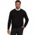 JP1880 Pullover Sweater Black TALL - FÉRFIRUHÁZAT MT-6XLT - TALL-méretek
