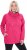 Ulla Popken Drawstring Collar Long Sleeve Sweatshirt Magenta Pink - Bluzy & bluzy z kapturem - 