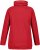Ulla Popken Drawstring Collar Long Sleeve Sweatshirt Salsa Red - Bluzy & bluzy z kapturem - 